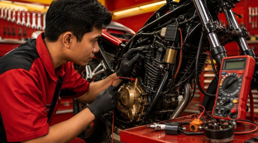Cara Kerja Pengapian Motor